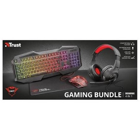 Trust Gaming Tast.Mouse Cuffie Tappetino