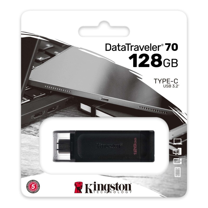 Pen drive 128GB Kingston DT 70 USB-C