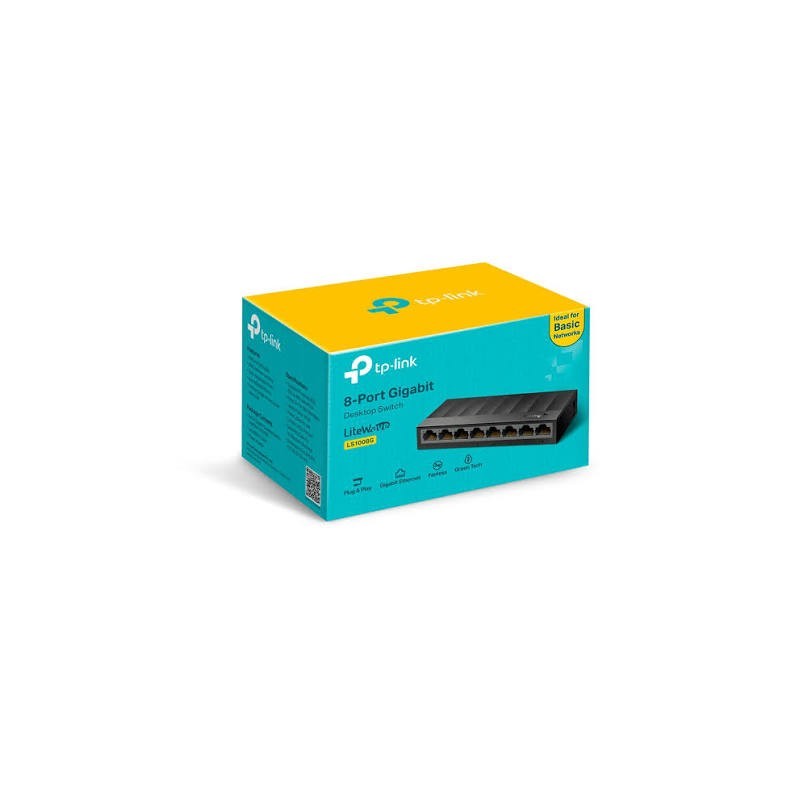 SWITCH 8 PORTE 10/100/1000 TPLINK