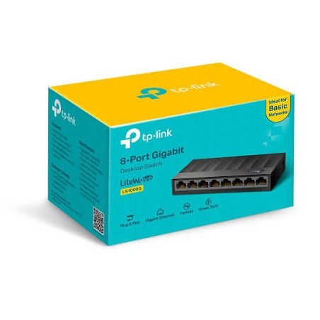SWITCH 8 PORTE 10/100/1000 TPLINK