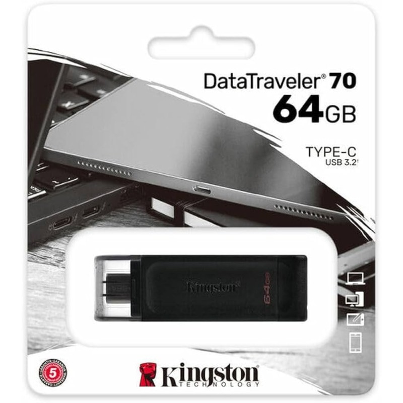 Pen drive 64GB Kingston DT 70 USB-C