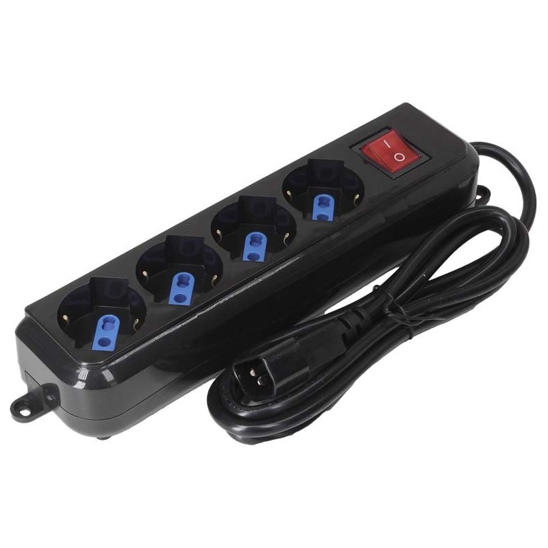 MULTIP.4P PER UPS 4 SCHUKO/BIPASSO