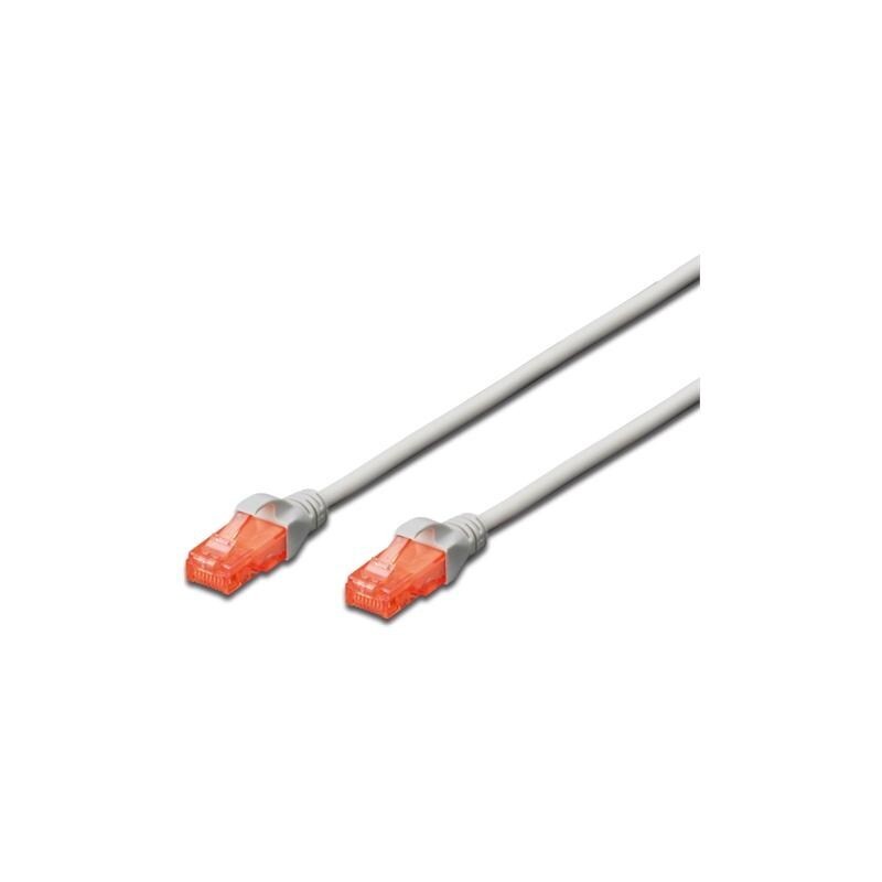 CAVO PATCH CAT 6 U/UTP CCA 0,5 mt GRIGIO