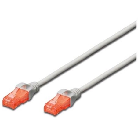 CAVO PATCH CAT 6 U/UTP CCA 0,5 mt GRIGIO