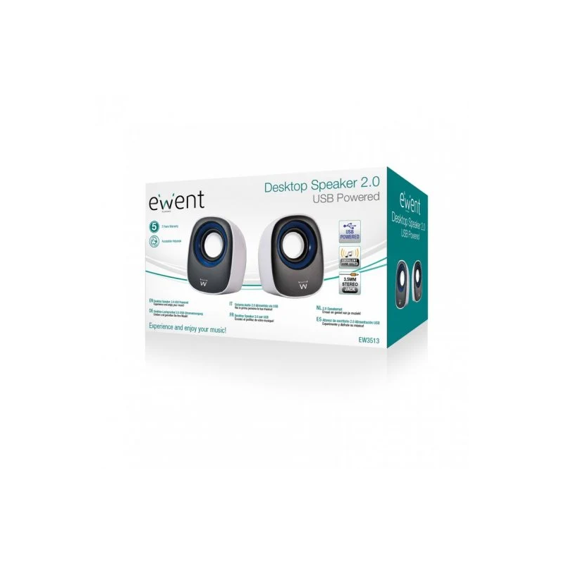 SPEAKER 2.0 USB 5W EW3513
