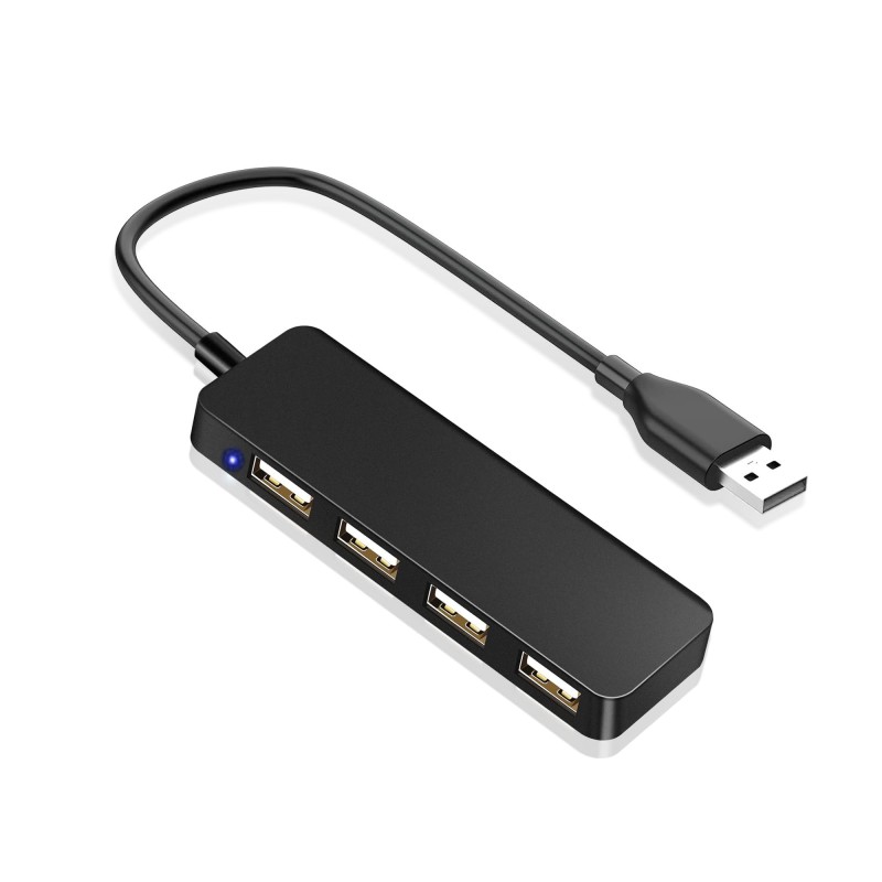 MINI HUB USB 2.0 A 4 PORTE