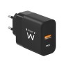 Caricatore rapido GaN Fast USB-C/A da 45