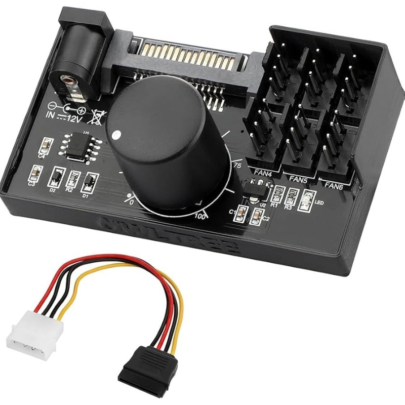 HUB CONTROLLER FAN 6FAN