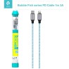 Cavo Bubble Tipo-C - Lightning 3A DEVIA