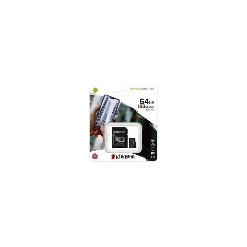 Flashcard MicroSD 64GB Canvas Select