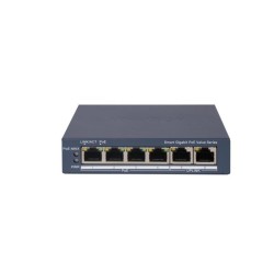 SWITCH HIKVISION L2, 4 Gigabit POE