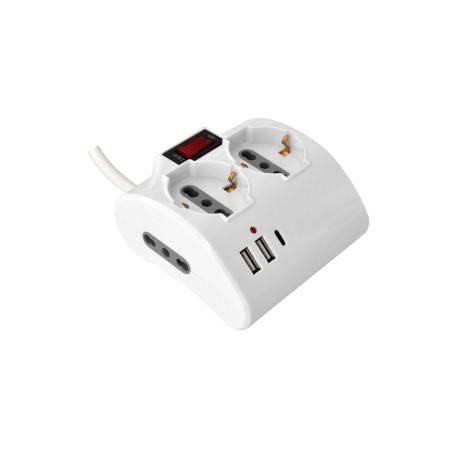 Multipresa MD 2 SCHUKO 3USB+1TYPEC