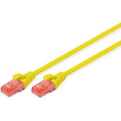CAVO PATCH CAT 6 U/UTP CCA 0,5 mt GIALLO