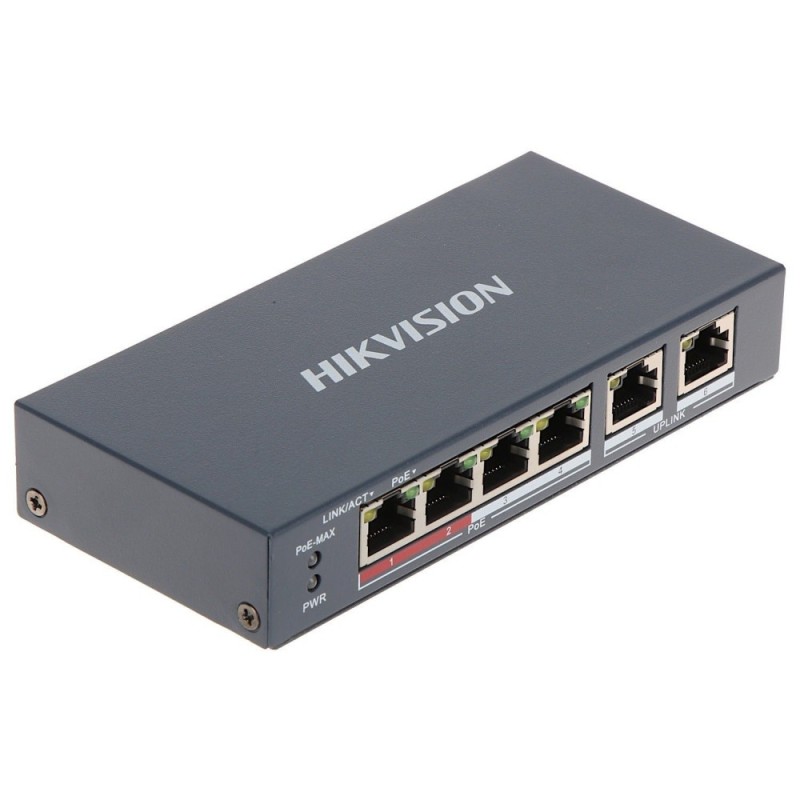 SWITCH HIKVISION L2, Unmanaged
