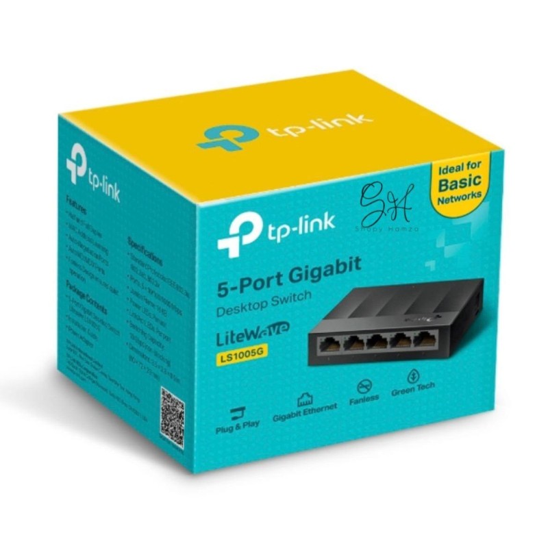 TP-LINK LS1005G Switch 5P LAN Gigabit