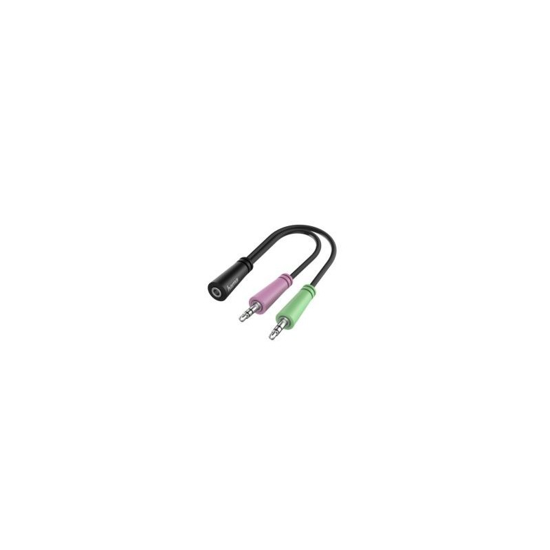 Cavo audio Jack 3.5 / M 4 pin - 2xJack