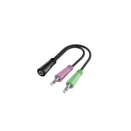 Cavo audio Jack 3.5 / M 4 pin - 2xJack