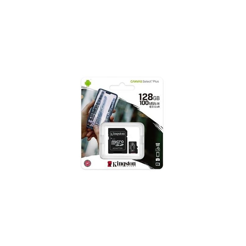 Flashcard MicroSD 128GB Canvas Select