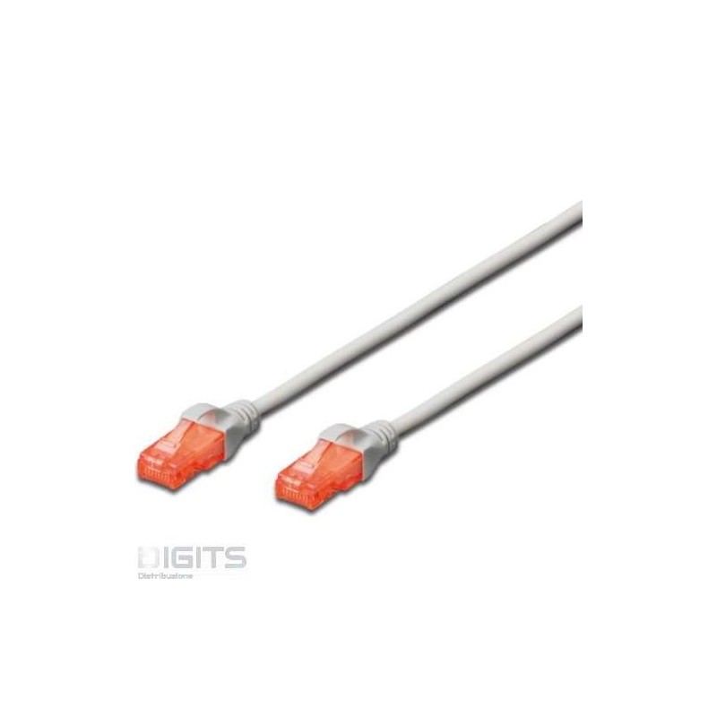 CAVO PATCH CAT 6 U/UTP CCA 20mt GRIGIO