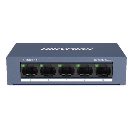 SWITCH HIKVISION 5 PORTE Gigabit RJ45