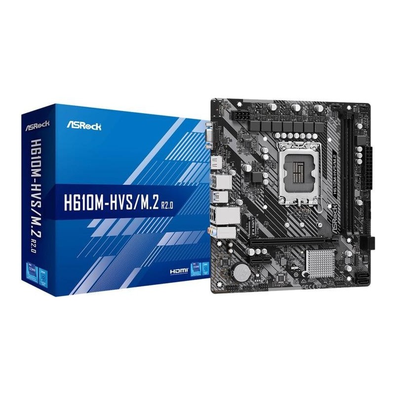 ASROCK MOTHERBOARD H610M-HVS M.2 R2.0