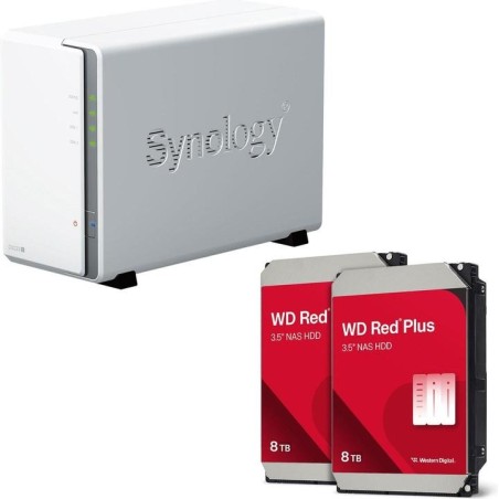 SYNOLOGY NAS DS223j 2 HDD