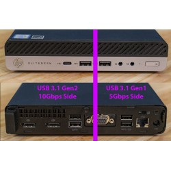 HP 800G4 MINI i5-8th 8gb ssd 256gb w11
