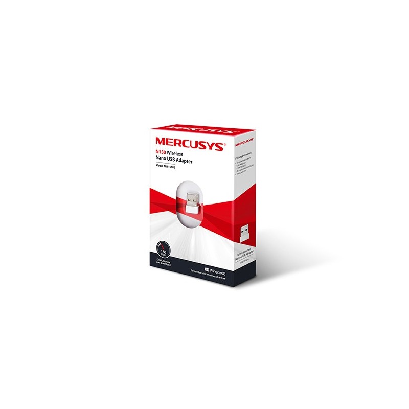 SCHEDA WIRELESS MERCUSYS N150 NANO USB