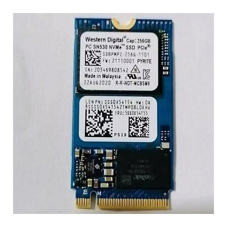 SSD Western Digital 256GB NVMe BULK