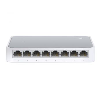 TP-LINK TL-SF1008D Non gestito Fast Ethernet 10100 Bianco