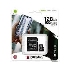 Flashcard MicroSD 128GB Kingston 100MB/S