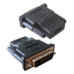 Techly Adattatore HDMI F a DVI-D M IADAP DVI-HDMI-F