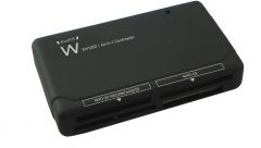Ewent EW1050 lettore di schede USB 2.0 Nero