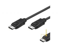 Ewent EW-140100-020-N-P cavo DisplayPort 2 m Nero