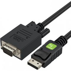 Techly Cavo Monitor da DisplayPort a VGA 1,8 m ICOC DSP-V-018