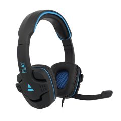 Ewent PL3320 cuffia e auricolare Cablato A Padiglione Giocare Nero