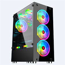 CASE GAMING 4*FAN ARGB, 3*USB3.0, GLASS FRONT & PANEL