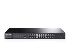 TP-LINK T2600G-28TS switch di rete Gestito L2 Gigabit Ethernet 101001000 Nero